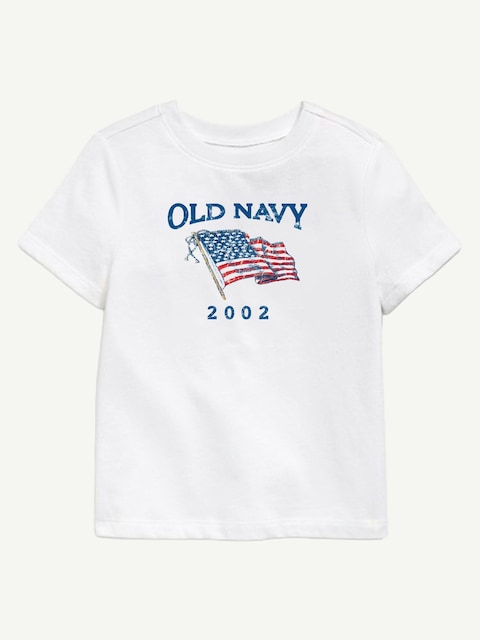 Heritage 2002 Flag Graphic T-Shirt For Toddler