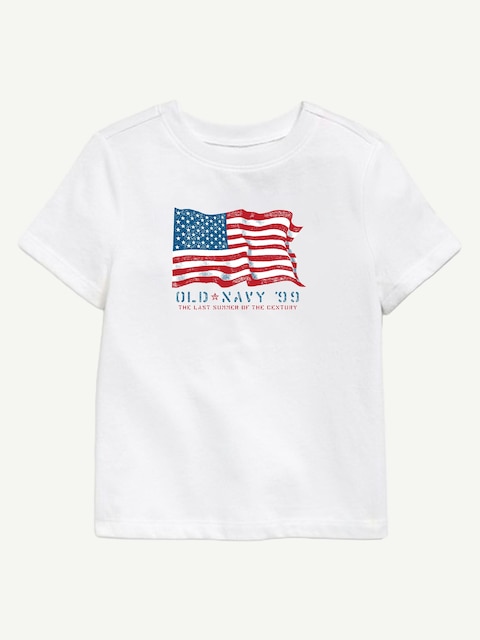 Heritage 1999 Flag Graphic T-Shirt For Toddler