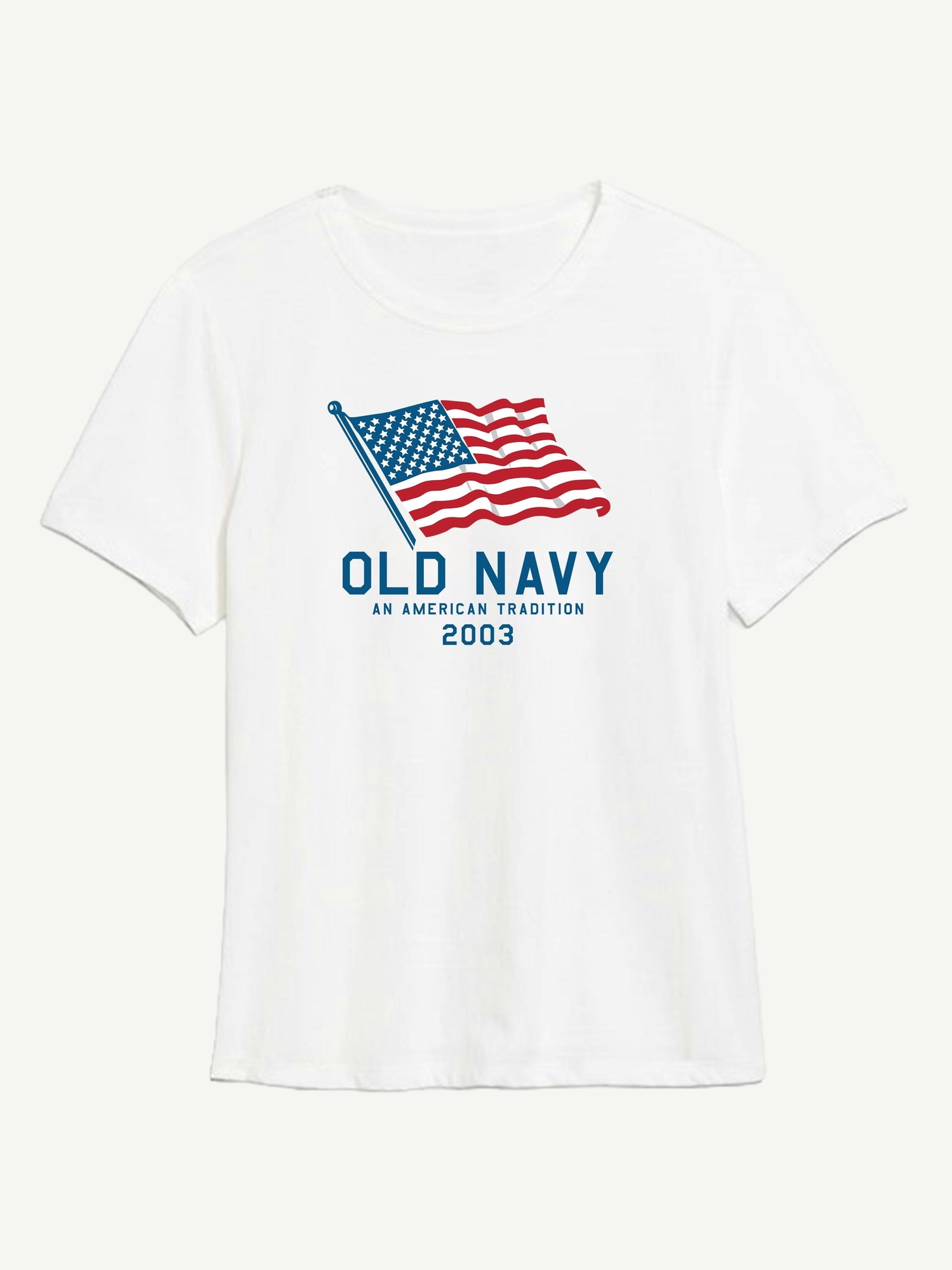 Heirtage 2003 Flag Graphic T-Shirt For Women