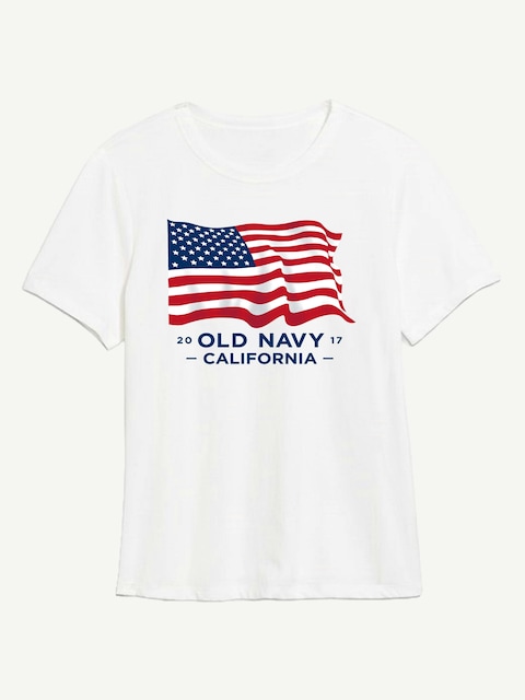 Heritage 2017 Flag Graphic T-Shirt For Women
