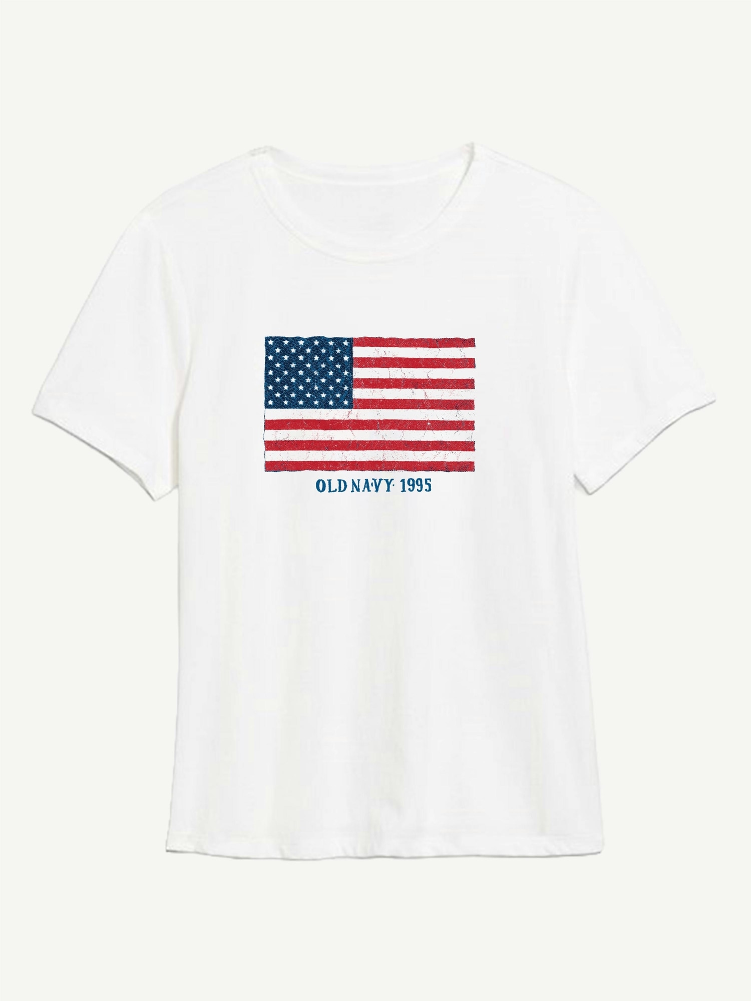 Heritage 1995 Flag Graphic T-Shirt For Women