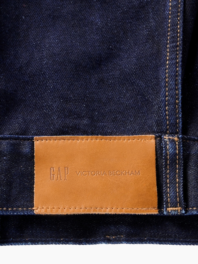 Gap &times; Victoria Beckham リラックスフィット クロップド デニムジャケット-4