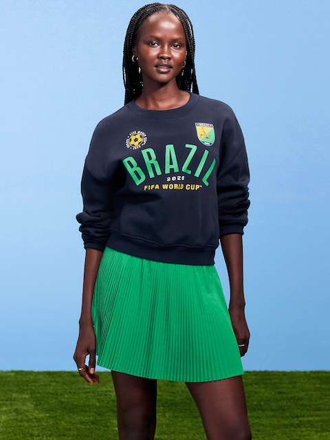 FIFA World Cup 26™ Brazil Oversized Graphic Sweatshirt for Women