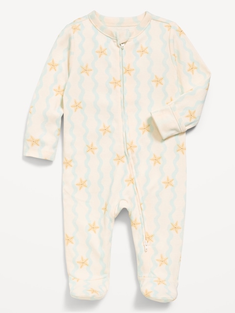 2-Way-Zip Sleep & Play Footed One-Piece for Baby