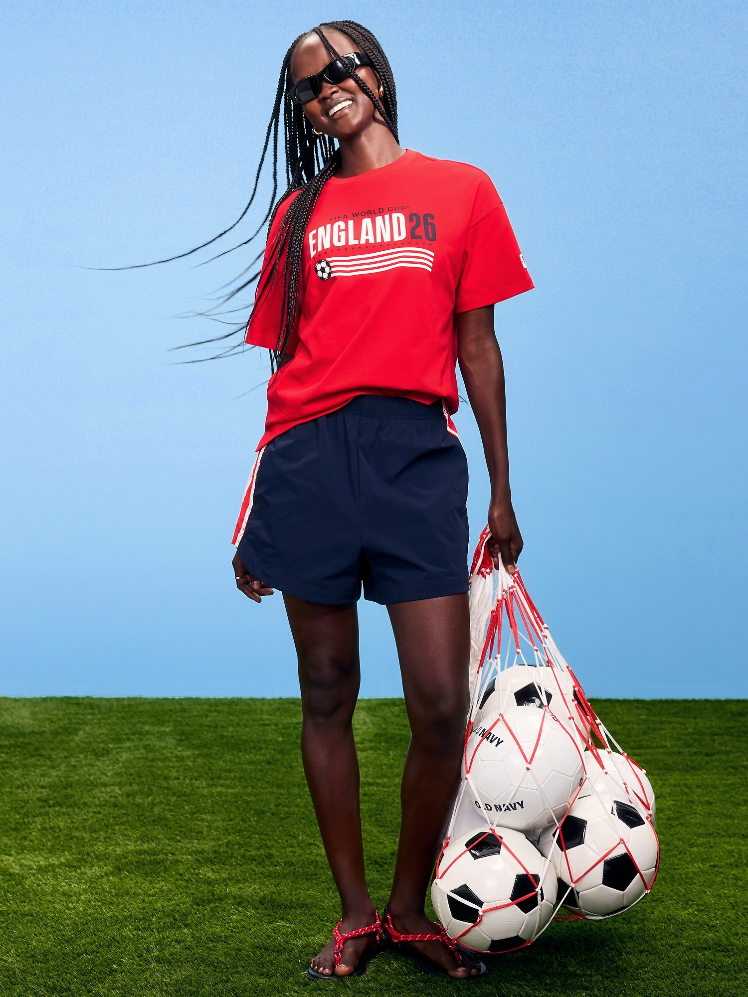 FIFA World Cup 26™ England Vintage Crew-Neck T-Shirt for Women