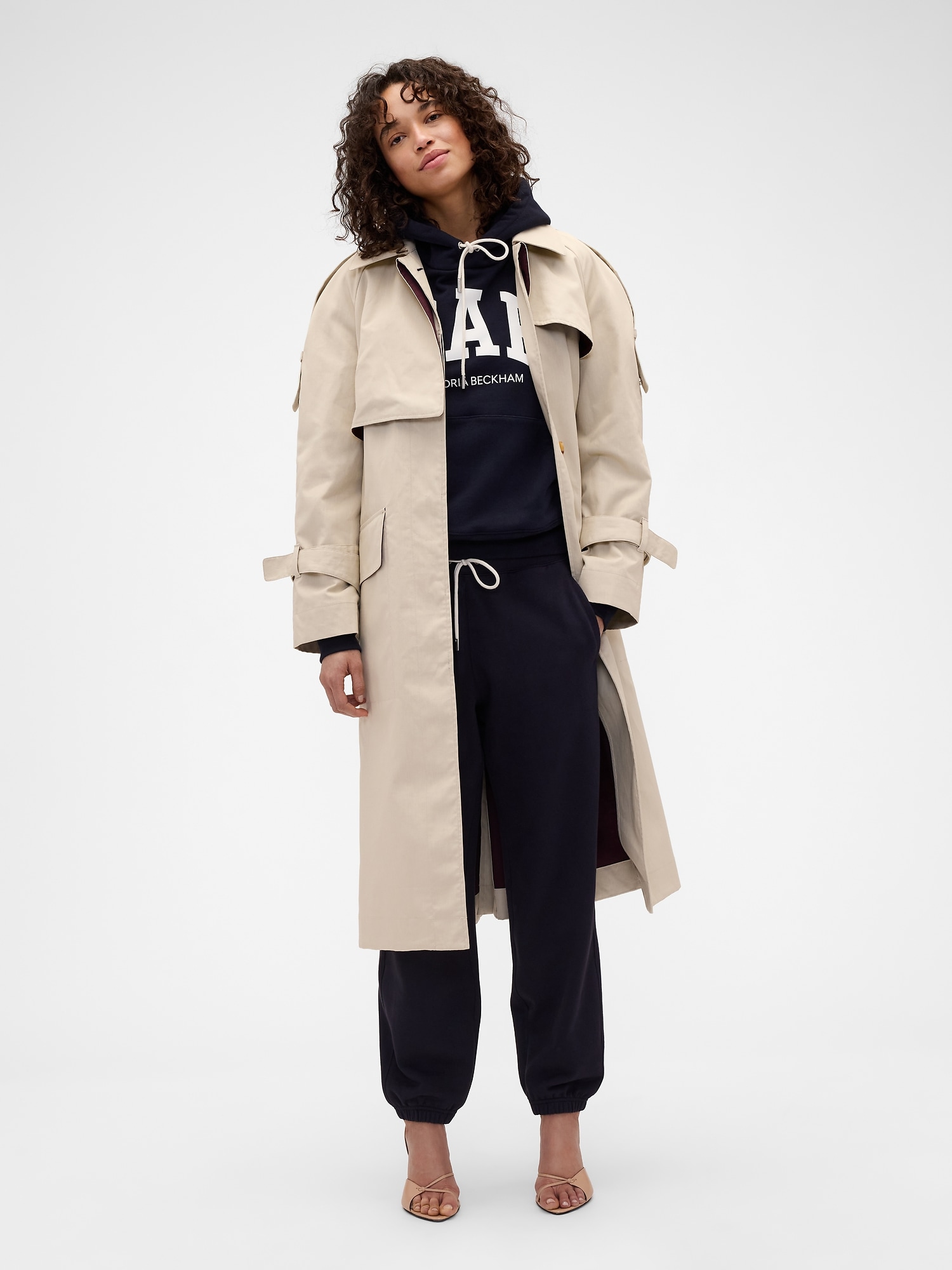 Gap &times; Victoria Beckham フレンチテリー ジョガーパンツ-7