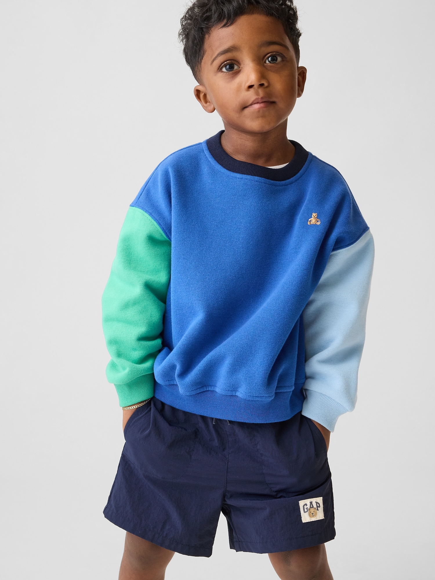 Baby & Toddler VintageSoft Colorblock Sweatshirt