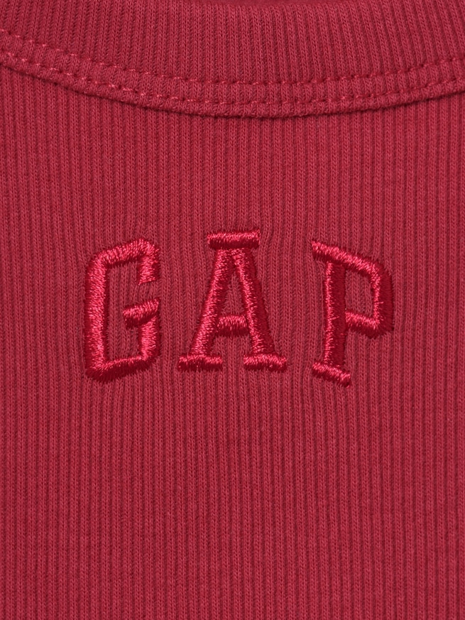 リブ GAPロゴ タンクトップ-1