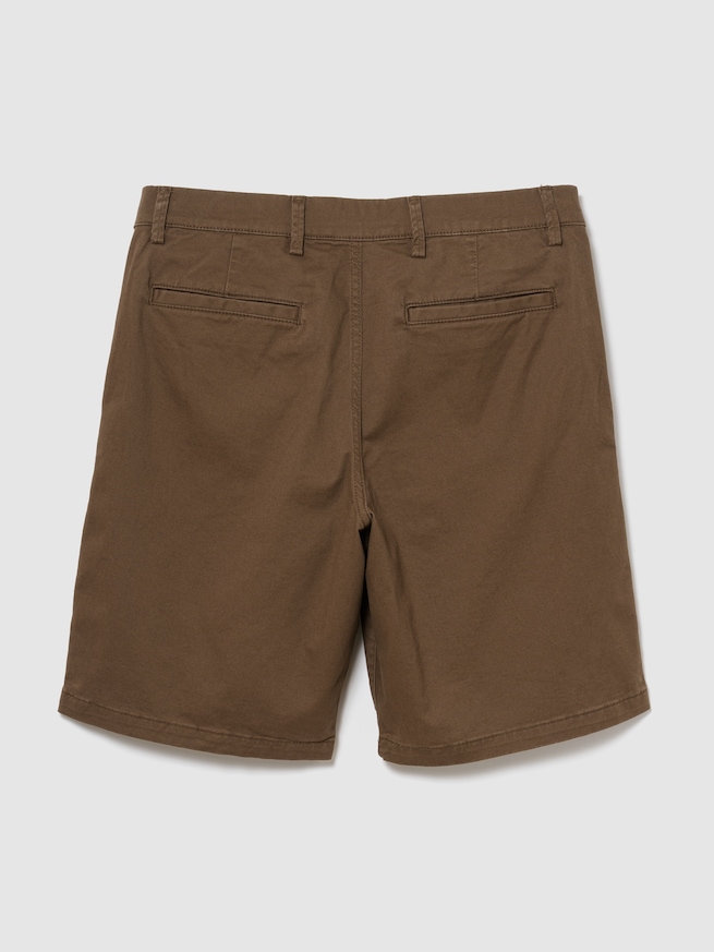 9インチ エッセンシャル カーキ ショートパンツ-1