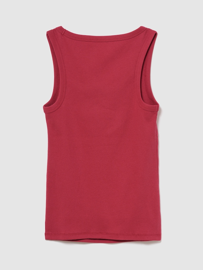 リブ GAPロゴ タンクトップ-2