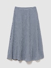 ギンガムチェック マキシスカート-0