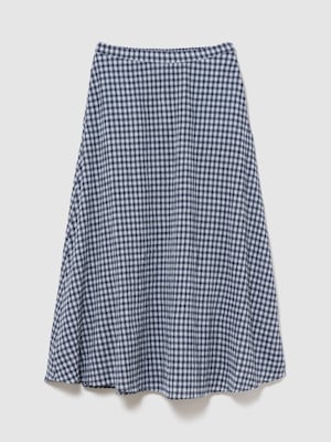 ギンガムチェック マキシスカート