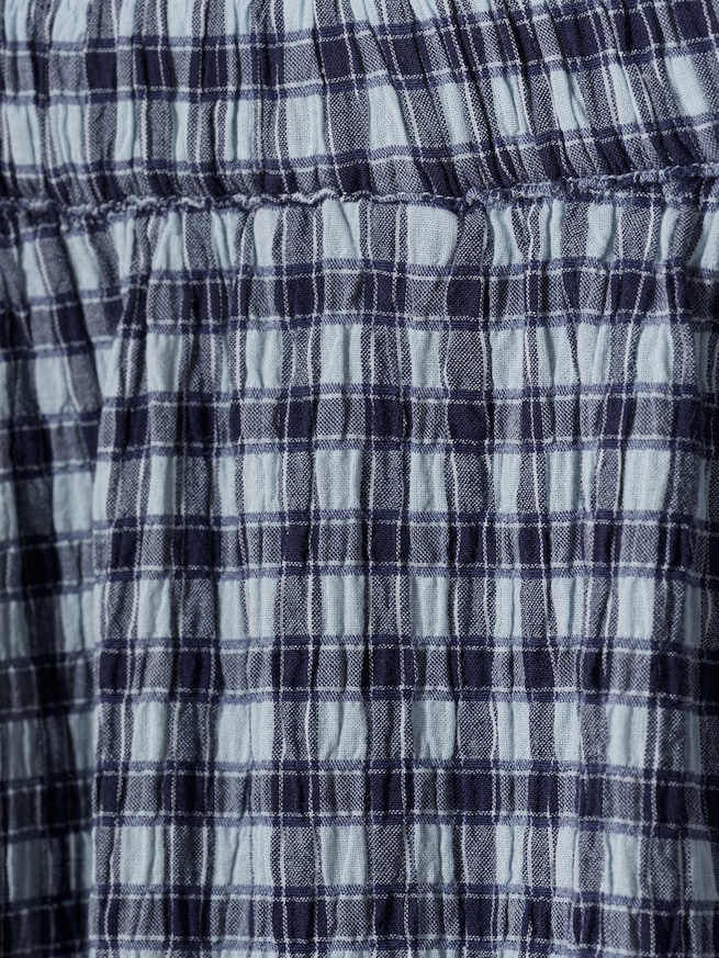 ギンガムチェック マキシスカート-2