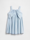 デニム リボンワンピース (幼児・ベビー)-0