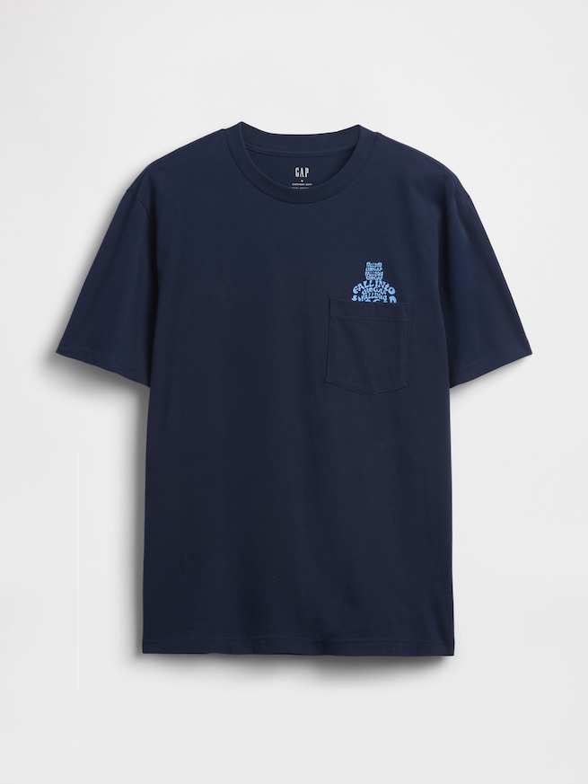 エブリディ ソフト リラックスフィット ブラナンベア ポケットTシャツ-4