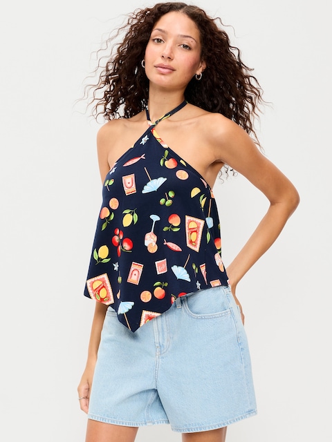 Handkerchief Halter Top