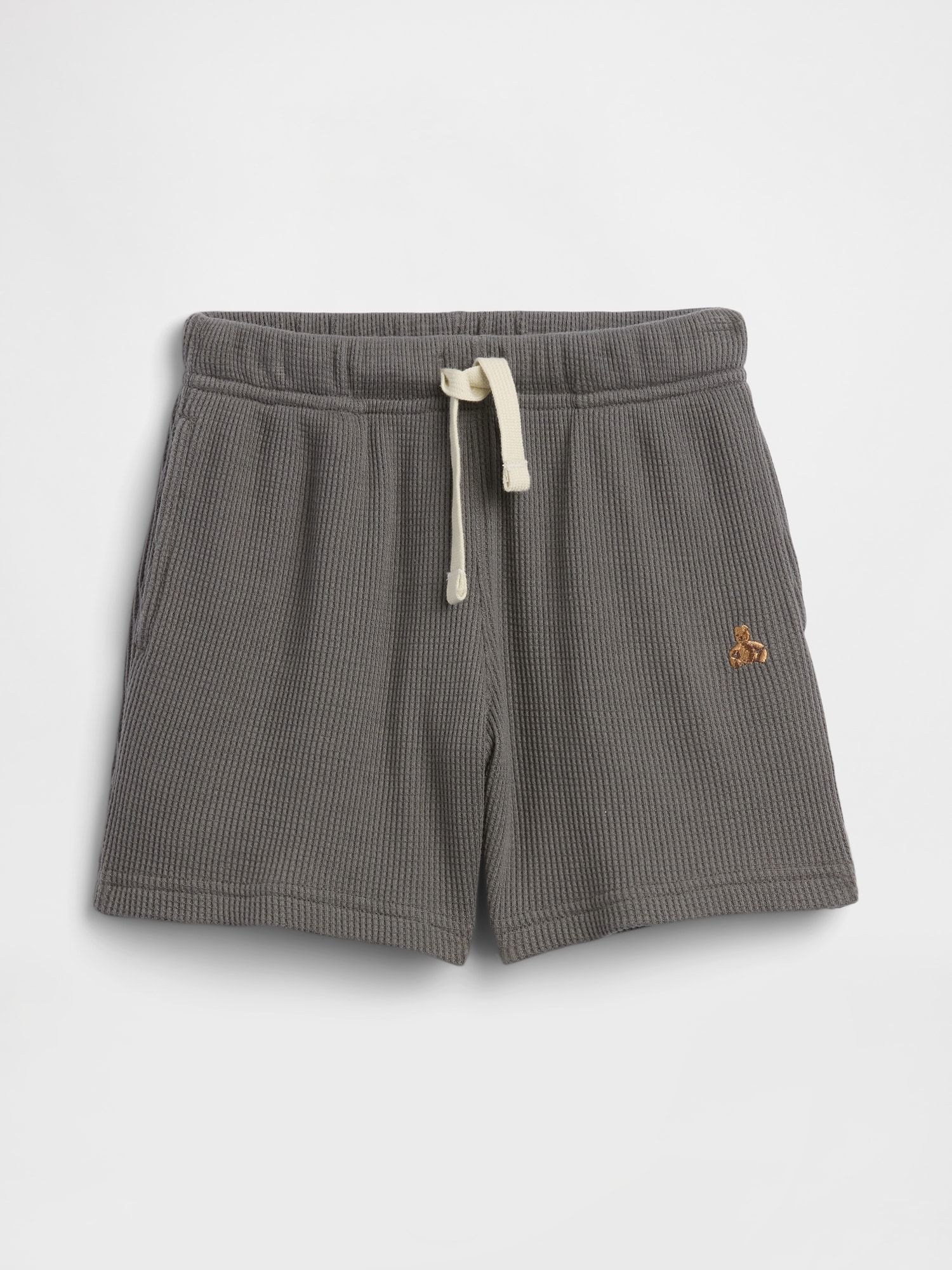 SHORT GAUFRÉ À TAILLE EXTENSIBLE POUR BÉBÉ ET TOUT-PETIT