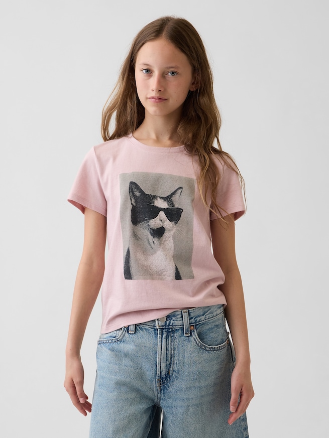 グラフィックTシャツ (キッズ)-0