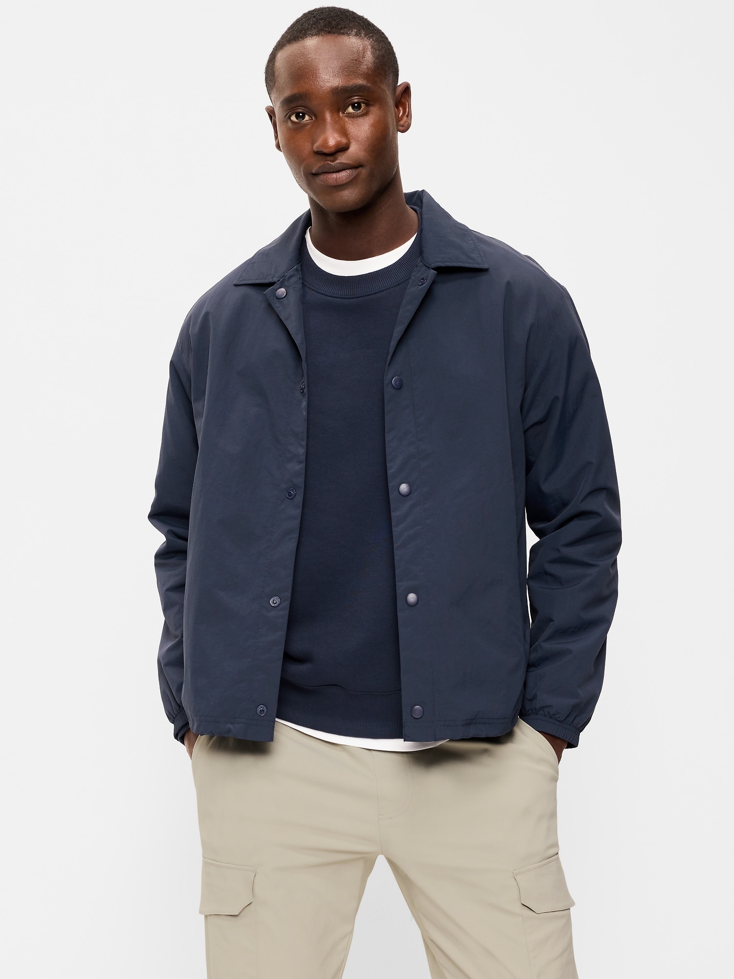 Loose Golf Coach Jacket