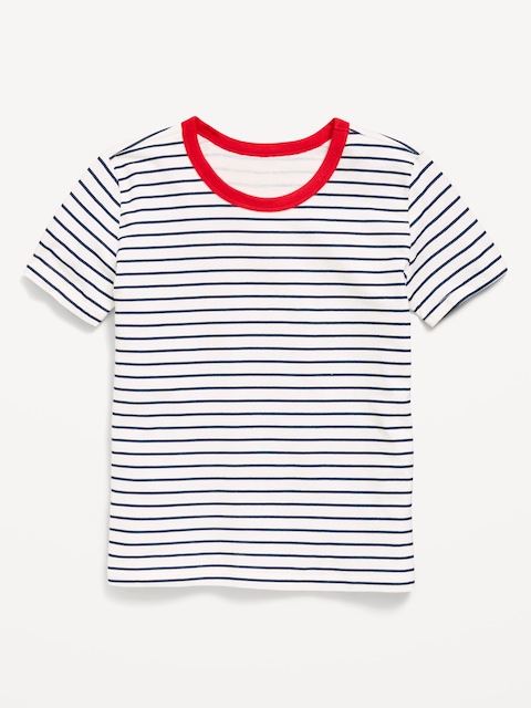 Softest Printed Short-Sleeve T-Shirt for Girls