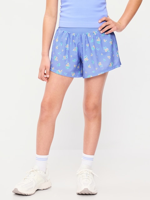 SHORT STRETCHTECH PERFORMANCE À TAILLE HAUTE POUR FILLE