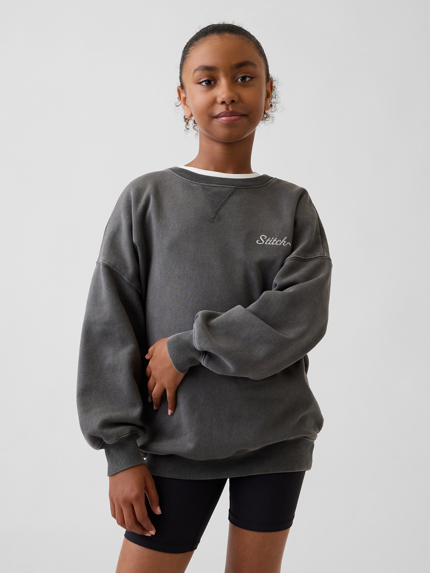 Gap × Disney Kids VintageSoft Oversized Sweatshirt