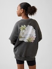 Gap &times; ディズニー ヴィンテージソフト オーバーサイズ スウェットシャツ (キッズ)-2