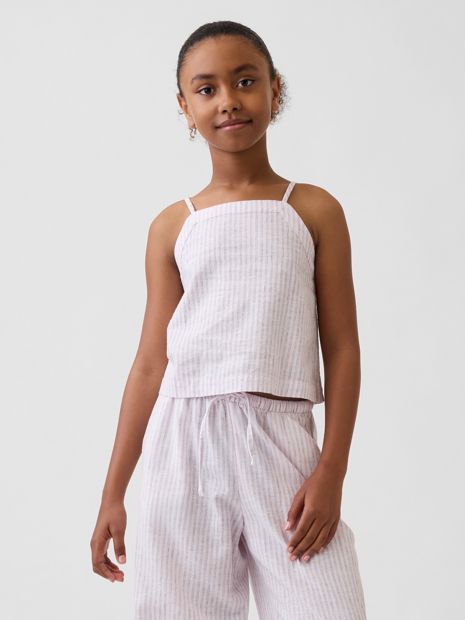 Kids Linen-Cotton Tank Top