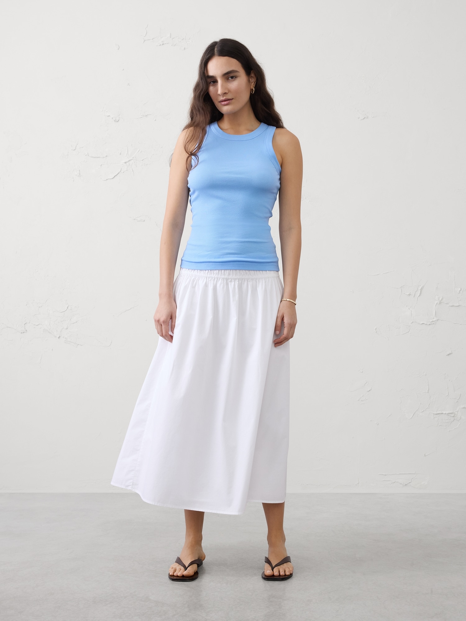 Ribbed Racer Tank
