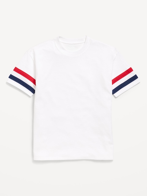 T-SHIRT LONG SURDIMENSIONNÉ À IMPRIMÉ POUR FILLE