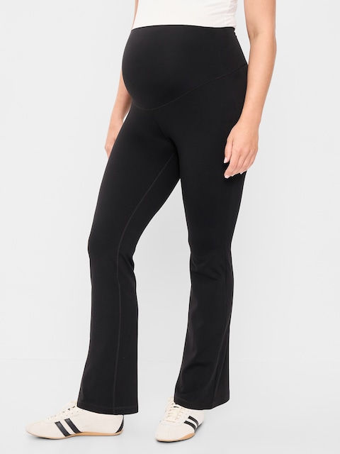 LEGGING ÉVASÉ STUDIOSMOOTH À PANNEAU COUVRANT DE MATERNITÉ