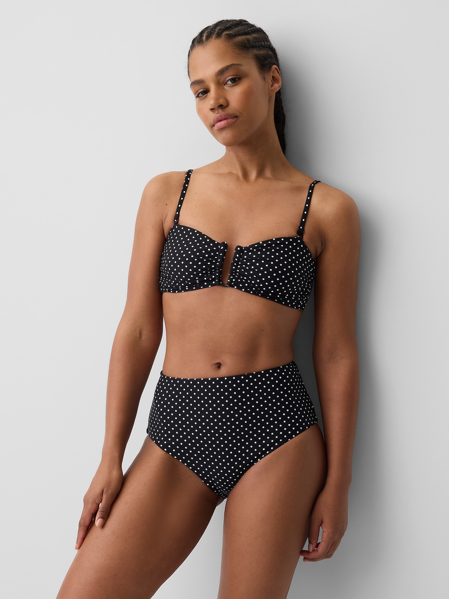 BAS DE BIKINI À TAILLE HAUTE