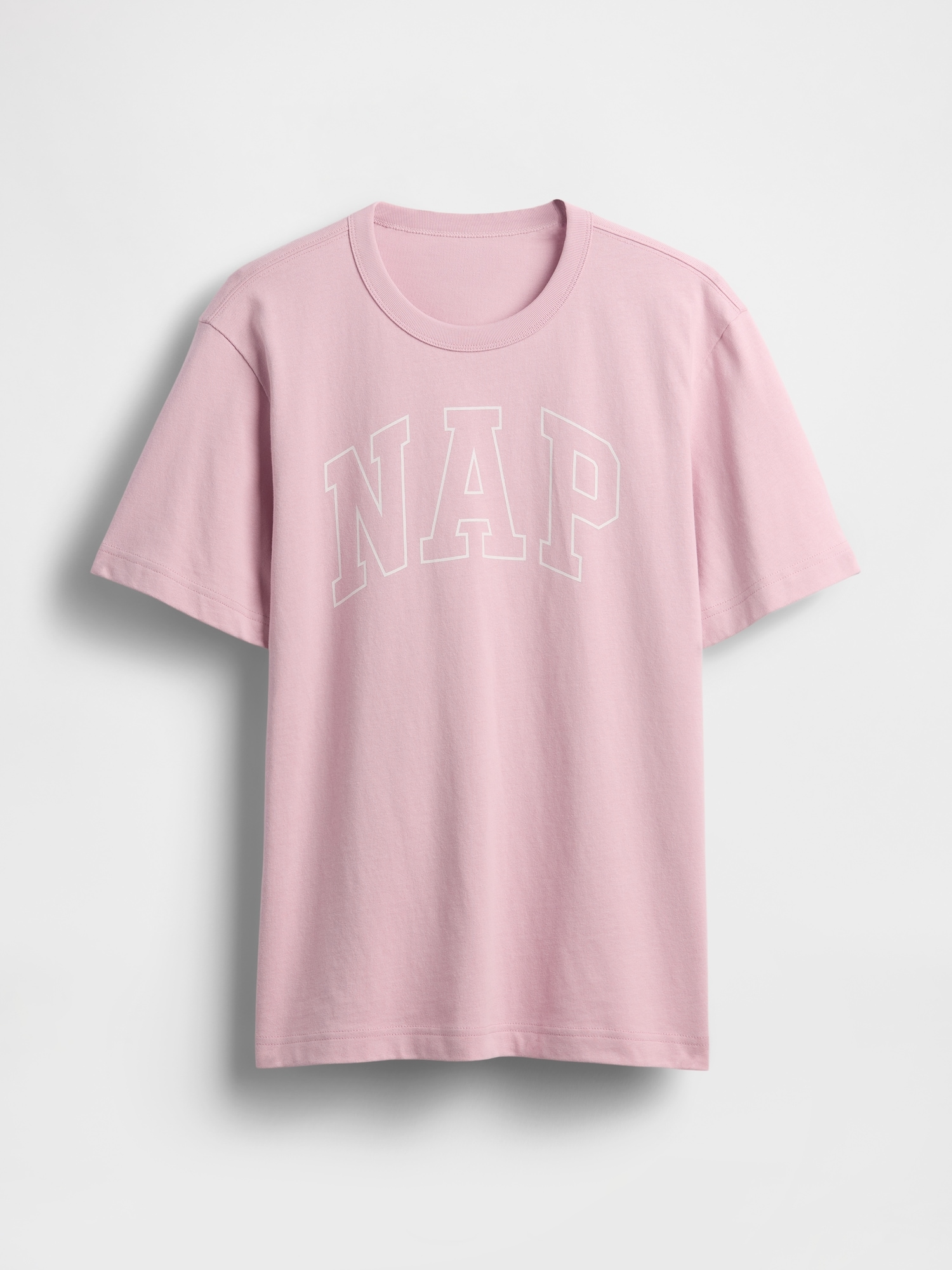 NAPロゴ オーバーサイズ パジャマTシャツ-4