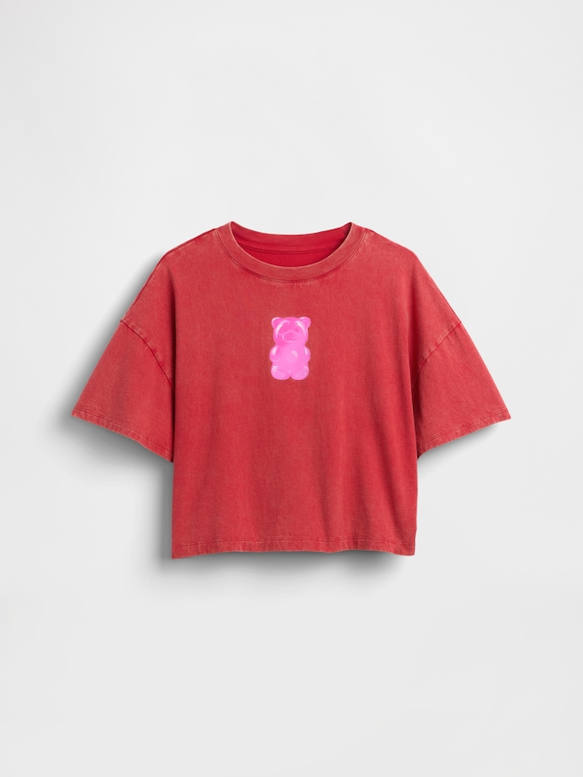 オーバーサイズ グラフィックTシャツ (キッズ)-1