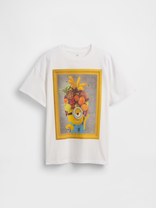 ミニオンズ オーバーサイズ チュニックTシャツ (キッズ)-1