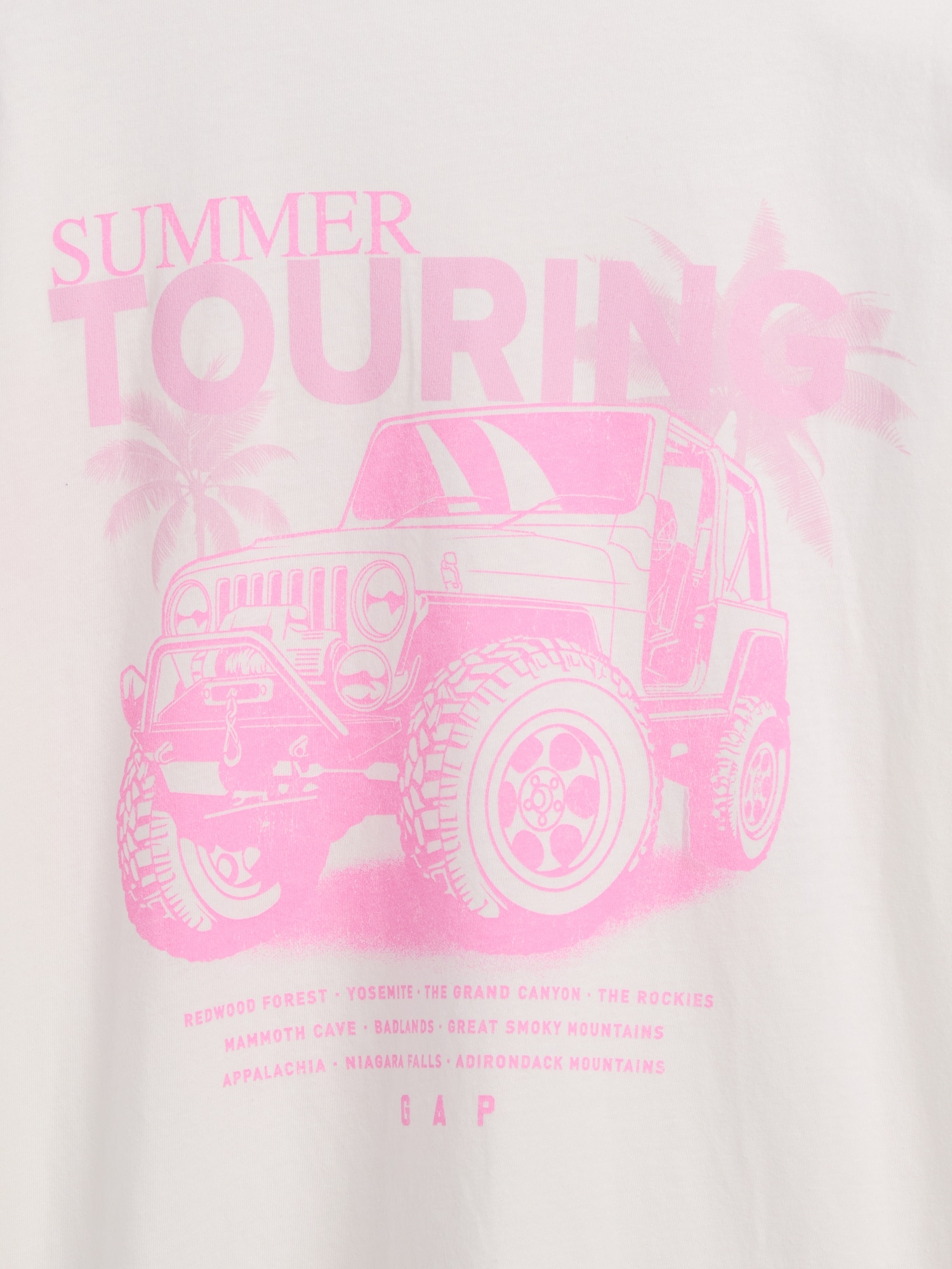 ジープ オーバーサイズ チュニックTシャツ (キッズ)-3