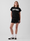 リラックスフィット フレンチテリー グラフィック Tシャツ-1