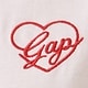 オーバーサイズ GAPハートロゴTシャツ