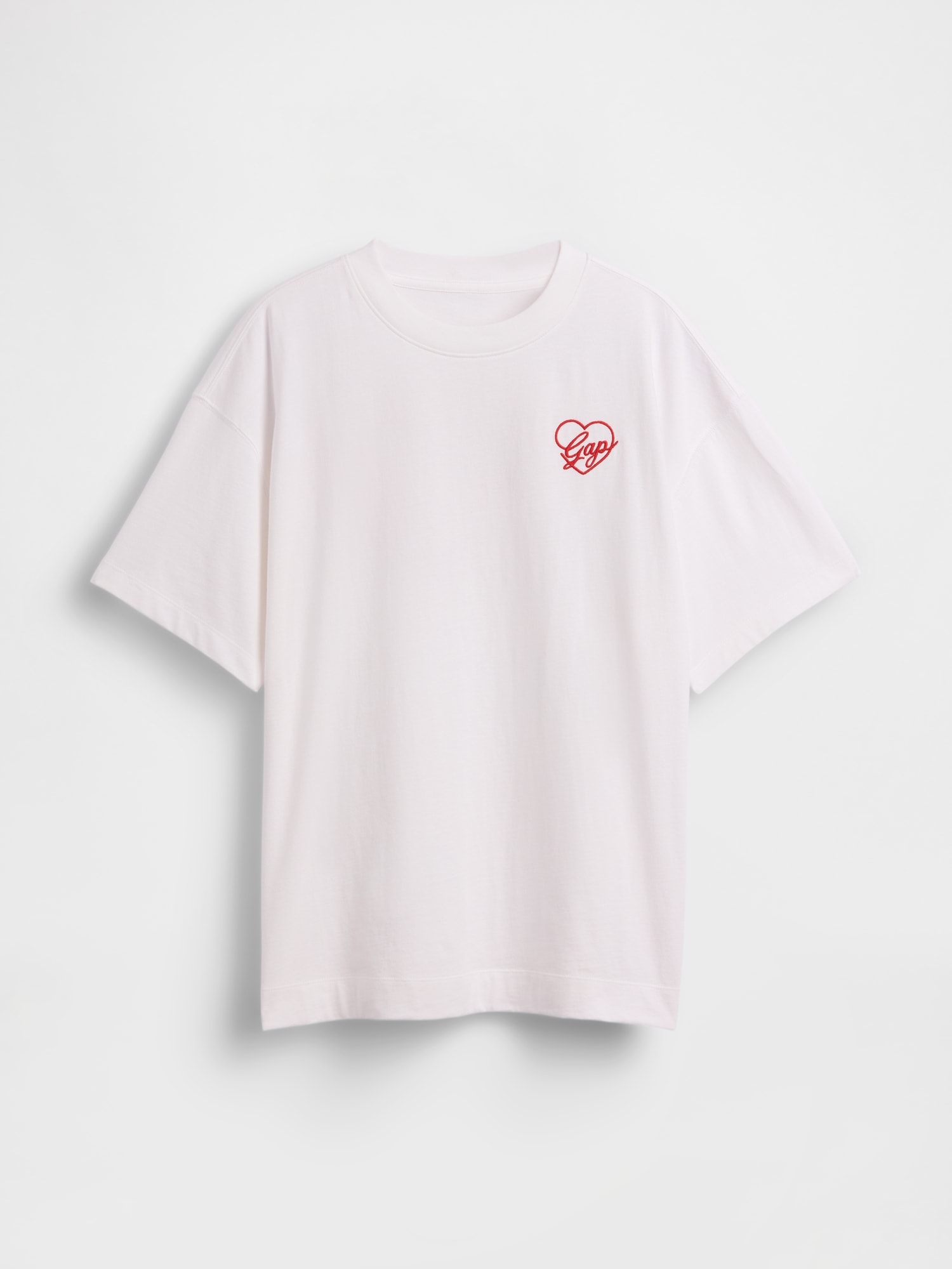 オーバーサイズ GAPハートロゴTシャツ-3