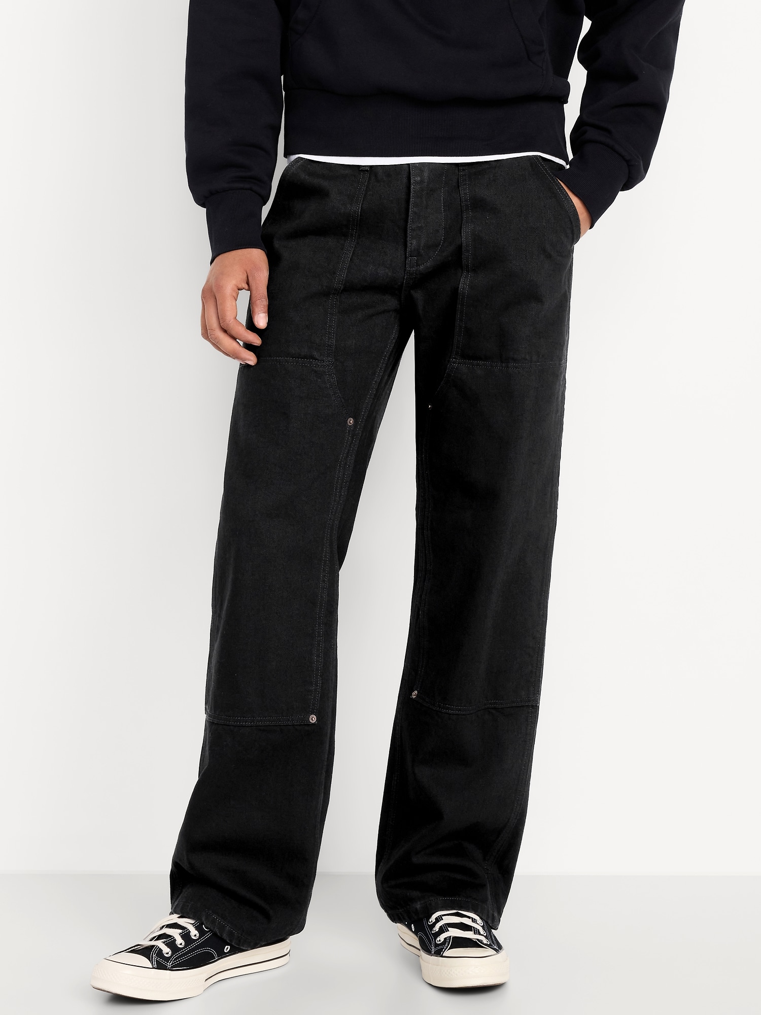 90s Baggy Double-Knee Carpenter Jeans