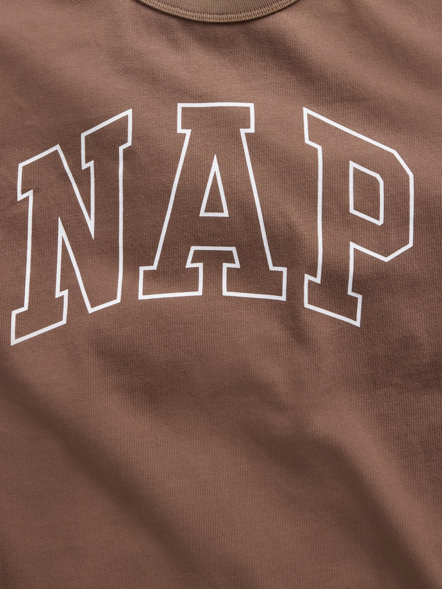 NAPロゴ オーバーサイズ パジャマTシャツ-3