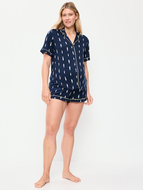 Maternity Classic Pajama Short Set