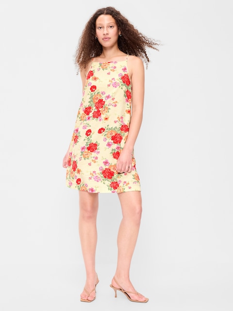 Sleeveless Mini Shift Dress