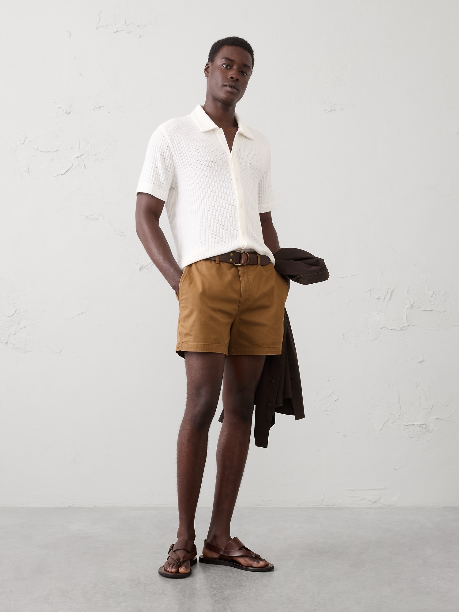 Slim-Fit 5" Summerweight Chino Short