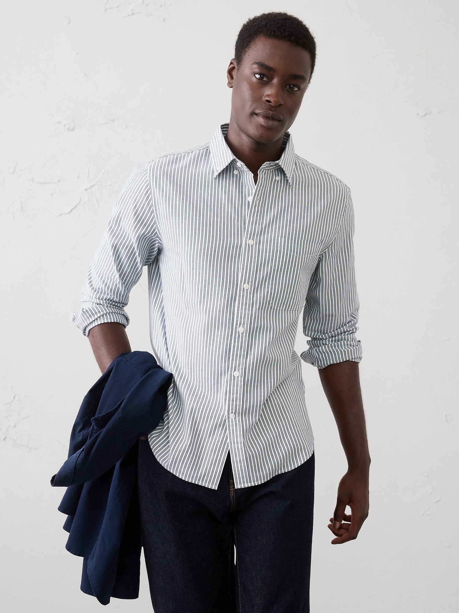 Slim-Fit Oxford Shirt