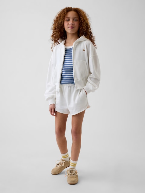 Kids VintageSoft Terry Relaxed Dolphin Shorts