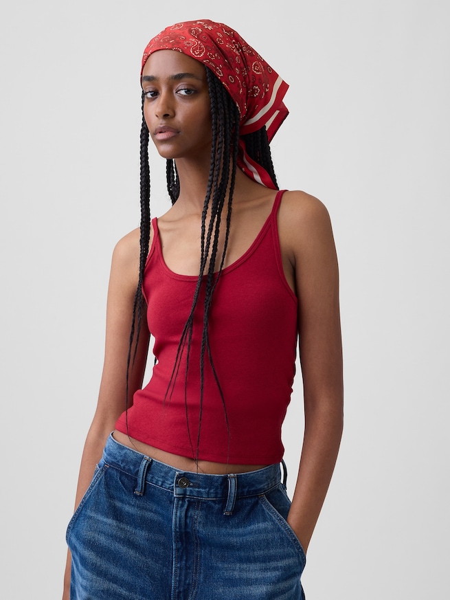 シルク バンダナ-1