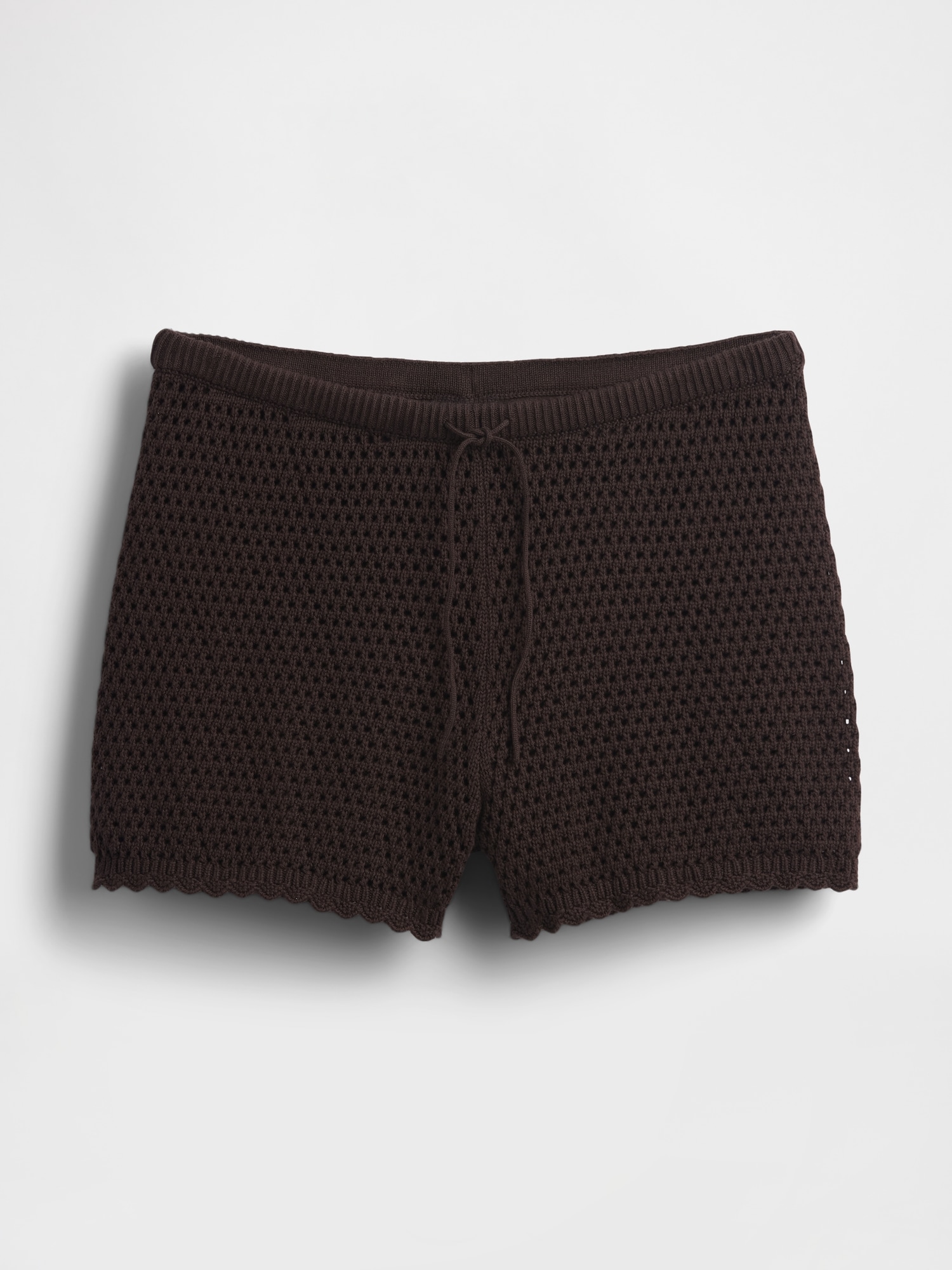 Gap Crochet Easy Shorts In Brown