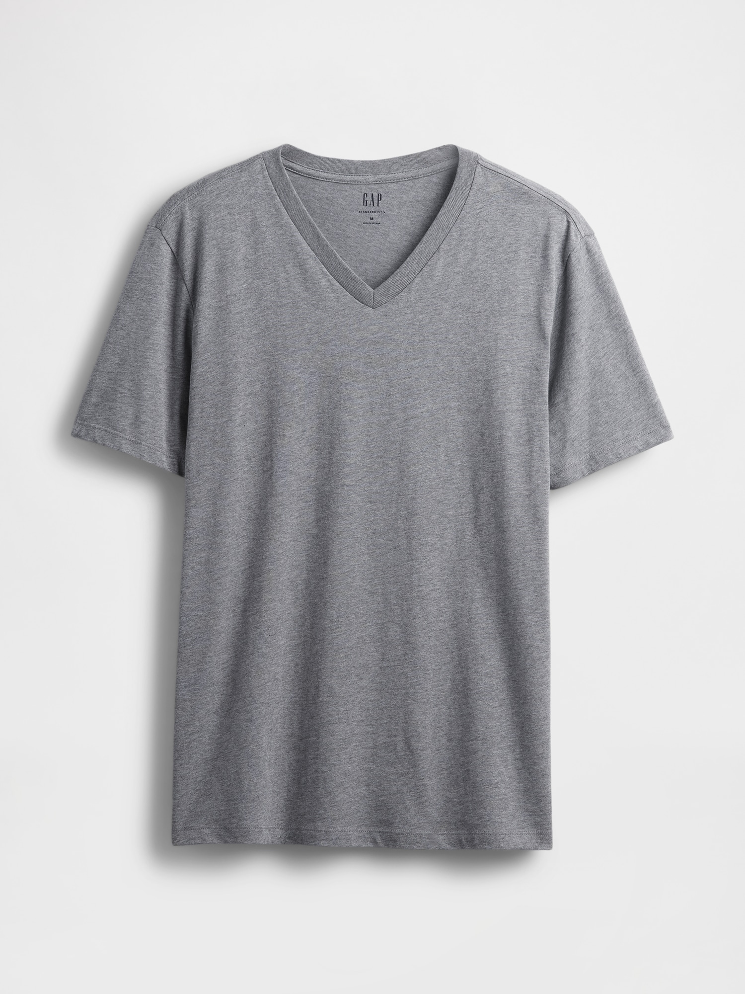 Cotton Jersey V-Neck T-Shirt