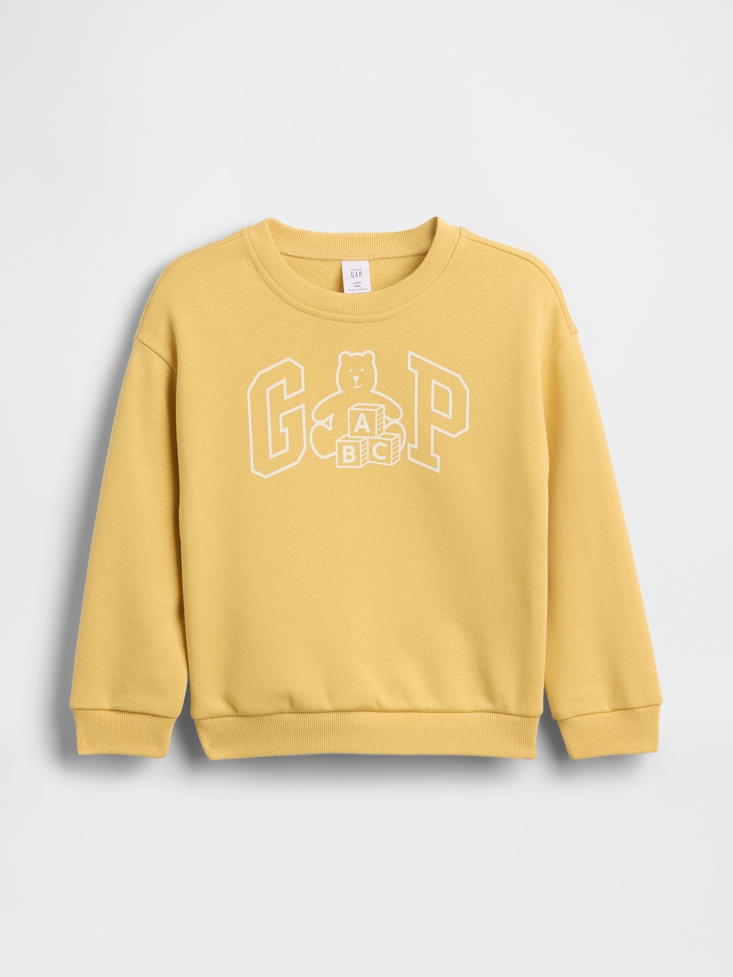 babyGap Brannan Bear Logo Sweatshirt
